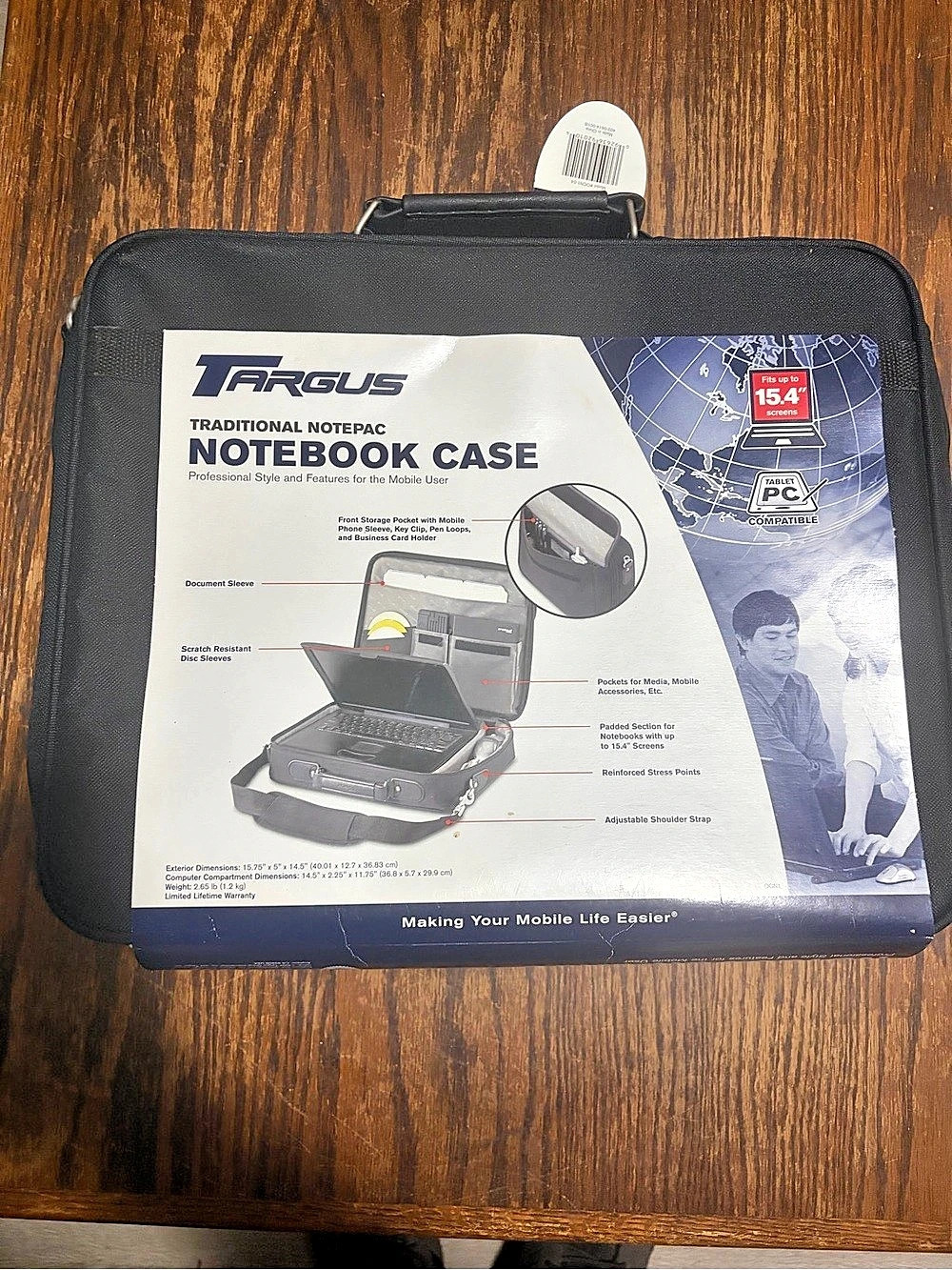 Targus Traditional Notepac Notebook Case Black